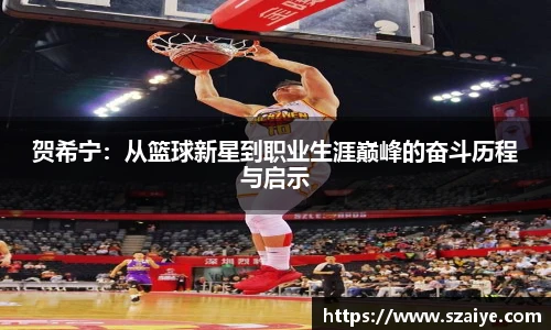 贺希宁：从篮球新星到职业生涯巅峰的奋斗历程与启示