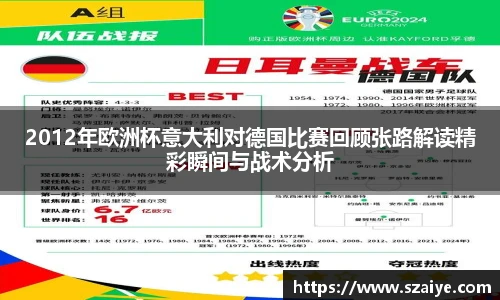 2012年欧洲杯意大利对德国比赛回顾张路解读精彩瞬间与战术分析